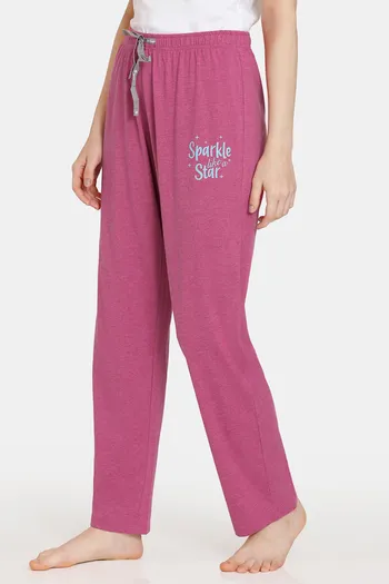 Buy Rosaline Rural Charm Knit Cotton Pyjama - Fuchsia Red